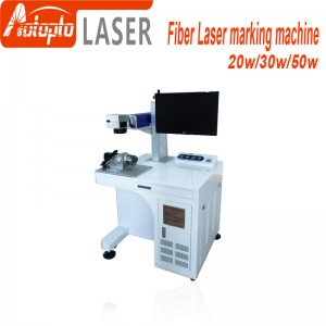 Fiber lasermarkeermachine
